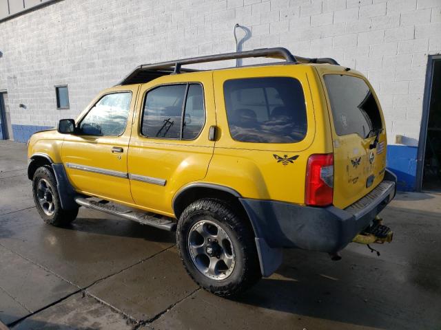 5N1MD28YX2C509246 - 2002 NISSAN XTERRA SE YELLOW photo 2