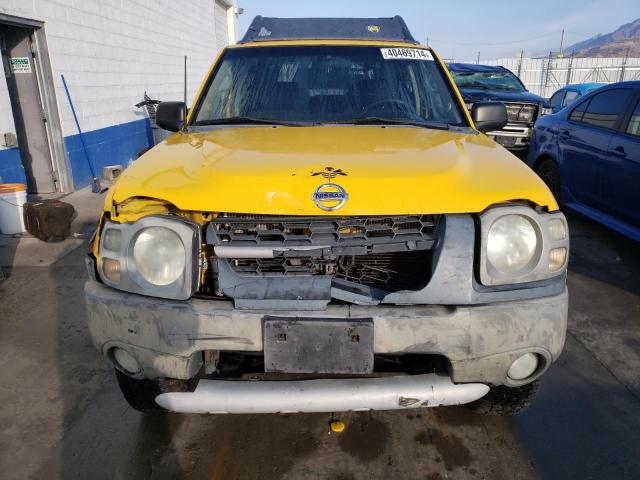 5N1MD28YX2C509246 - 2002 NISSAN XTERRA SE YELLOW photo 5