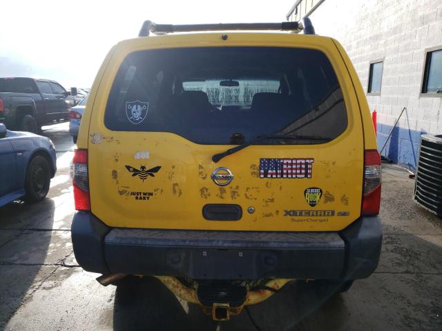 5N1MD28YX2C509246 - 2002 NISSAN XTERRA SE YELLOW photo 6