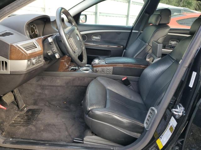 WBAHN83578DT77467 - 2008 BMW 750 LI BLACK photo 7