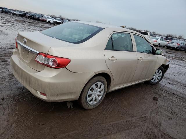 2T1BU4EEXDC987579 - 2013 TOYOTA COROLLA BASE GOLD photo 3