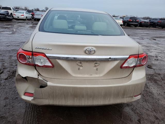 2T1BU4EEXDC987579 - 2013 TOYOTA COROLLA BASE GOLD photo 6