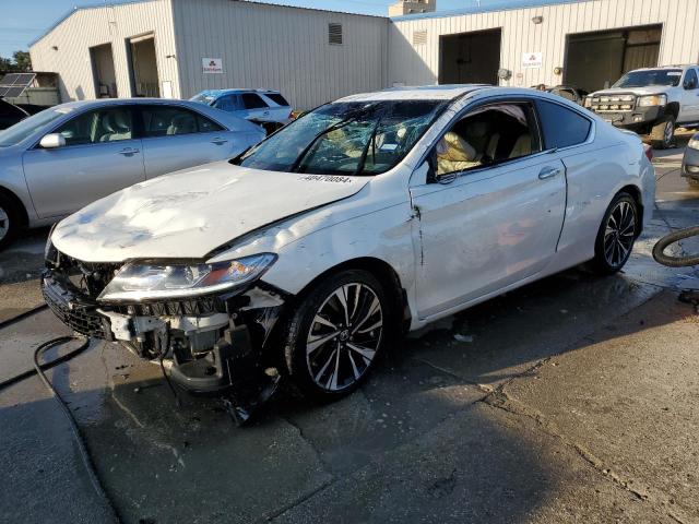 1HGCT2B82GA000154 - 2016 HONDA ACCORD EXL WHITE photo 1