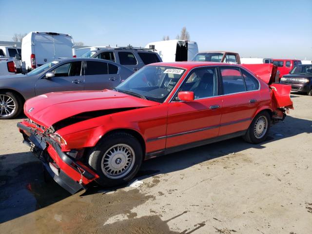 WBAHD6317PBJ84220 - 1993 BMW 525 I AUTOMATIC RED photo 1