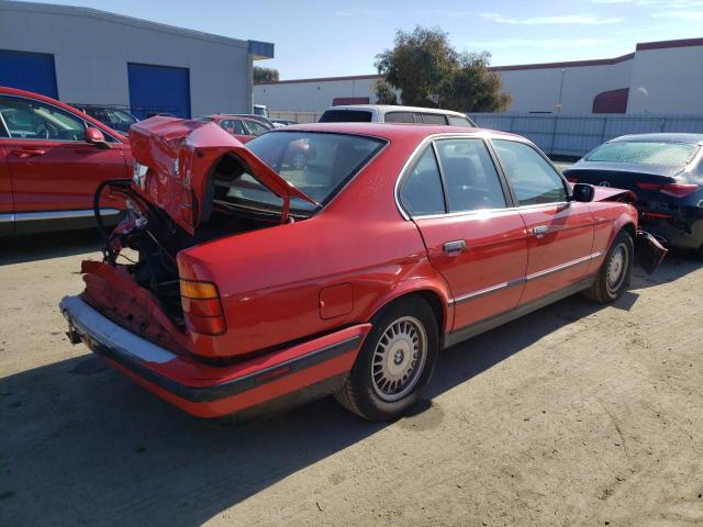 WBAHD6317PBJ84220 - 1993 BMW 525 I AUTOMATIC RED photo 3