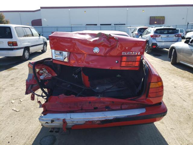 WBAHD6317PBJ84220 - 1993 BMW 525 I AUTOMATIC RED photo 6