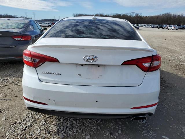 5NPE24AF9GH388305 - 2016 HYUNDAI SONATA SE WHITE photo 6