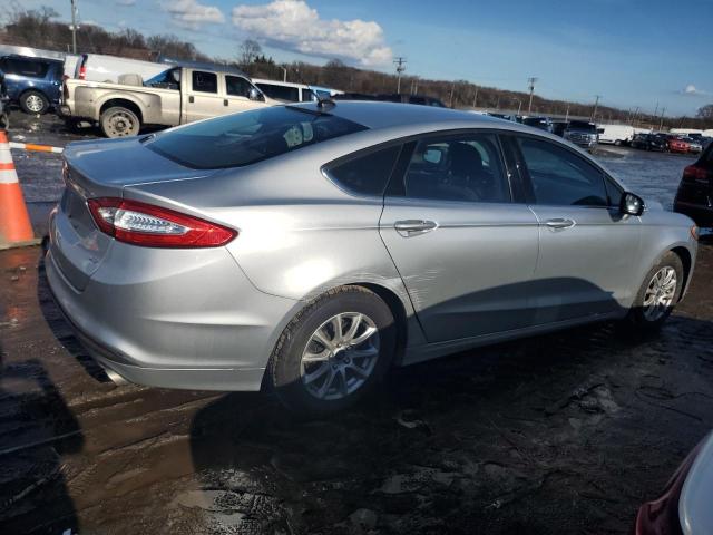 3FA6P0H74ER114507 - 2014 FORD FUSION SE SILVER photo 3