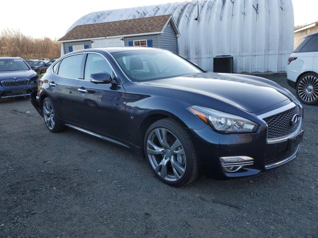 JN1BY1PRXKM725146 - 2019 INFINITI Q70L 3.7 L BLUE photo 4