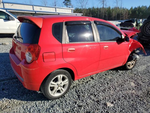 KL1TD6DE2AB119482 - 2010 CHEVROLET AVEO LS RED photo 3