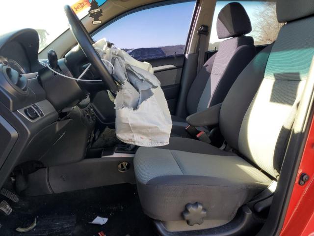 KL1TD6DE2AB119482 - 2010 CHEVROLET AVEO LS Kırmızı fotoğraf 7