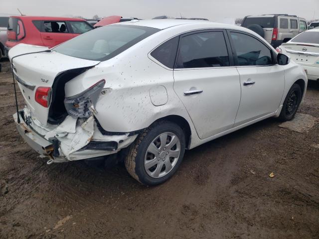 3N1AB7AP7GY211217 - 2016 NISSAN SENTRA S WHITE photo 3