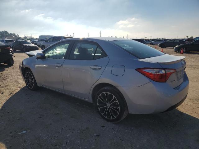 2T1BURHE3EC037400 - 2014 TOYOTA COROLLA L SILVER photo 2