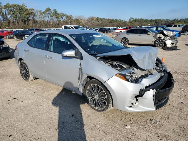 2T1BURHE3EC037400 - 2014 TOYOTA COROLLA L SILVER photo 4