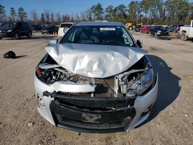 2T1BURHE3EC037400 - 2014 TOYOTA COROLLA L SILVER photo 5