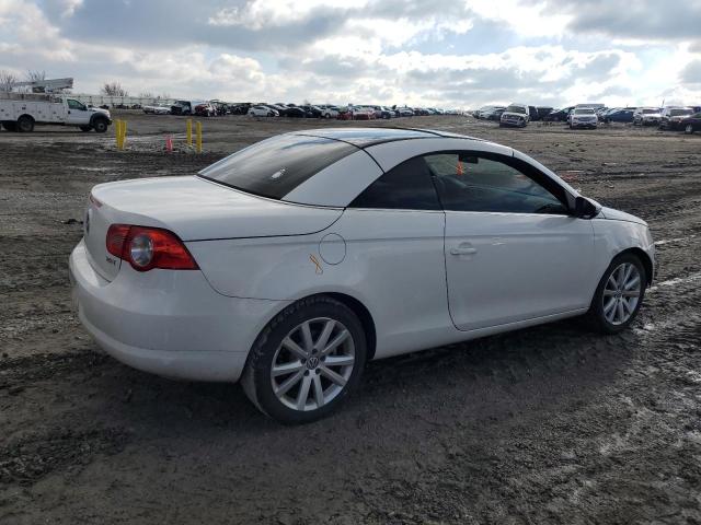 WVWBA71F29V023202 - 2009 VOLKSWAGEN EOS TURBO WHITE photo 3