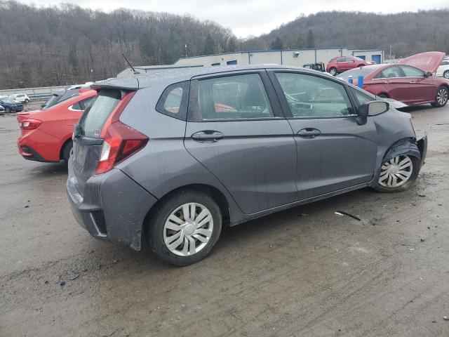 3HGGK5H57GM704646 - 2016 HONDA FIT LX GRAY photo 3