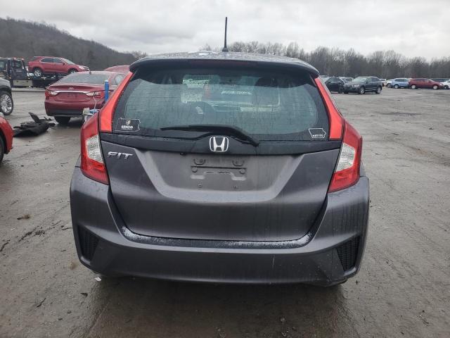 3HGGK5H57GM704646 - 2016 HONDA FIT LX GRAY photo 6