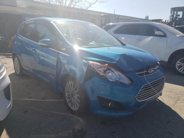 1FADP5BU7EL502560 - 2014 FORD C-MAX SEL BLUE photo 4