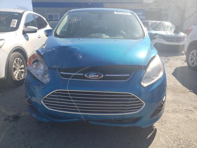 1FADP5BU7EL502560 - 2014 FORD C-MAX SEL BLUE photo 5