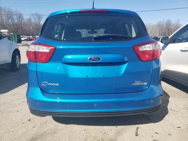 1FADP5BU7EL502560 - 2014 FORD C-MAX SEL BLUE photo 6