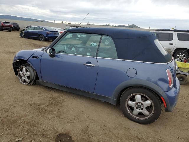 WMWRF33517TF66322 - 2007 MINI COOPER BLUE photo 2