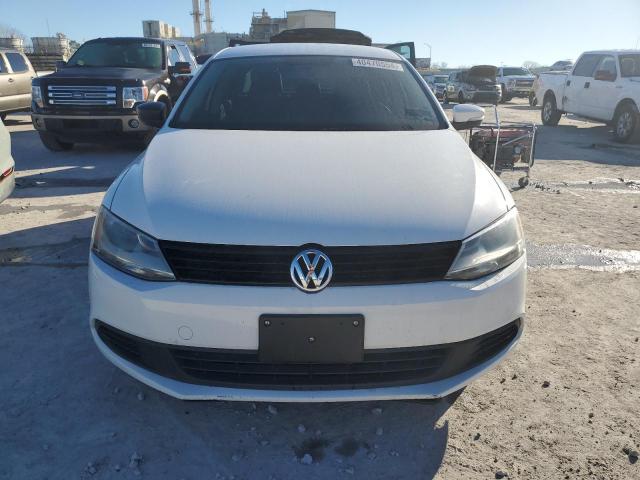 3VWD17AJ7EM367624 - 2014 VOLKSWAGEN JETTA SE WHITE photo 5