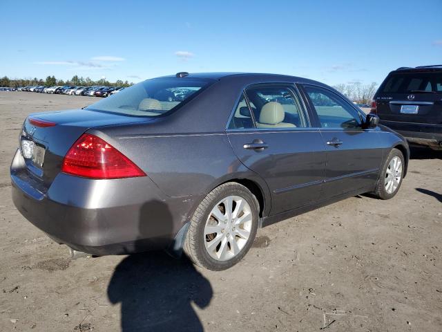 1HGCM66526A020519 - 2006 HONDA ACCORD EX GRAY photo 3