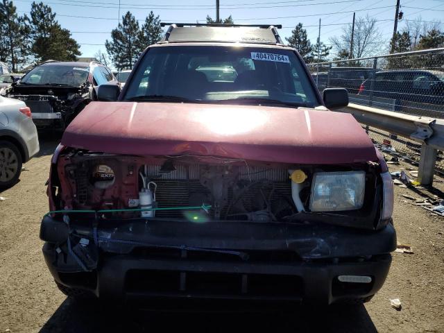 5N1ED28Y41C527275 - 2001 NISSAN XTERRA XE MAROON photo 5