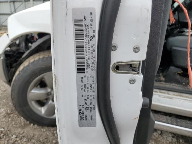 1C6RR7LT9KS518943 - 2019 RAM 1500 CLASS SLT WHITE photo 12