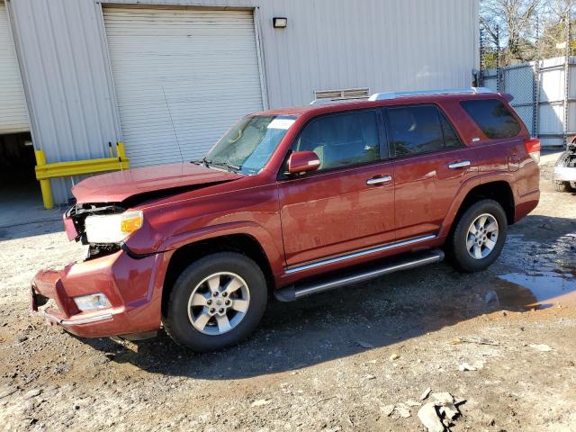 JTEZU5JR2A5009000 - 2010 TOYOTA 4RUNNER SR5 RED photo 1