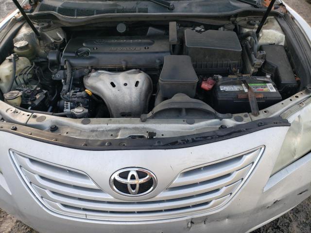 4T1BE46K37U108315 - 2007 TOYOTA CAMRY CE SILVER photo 11