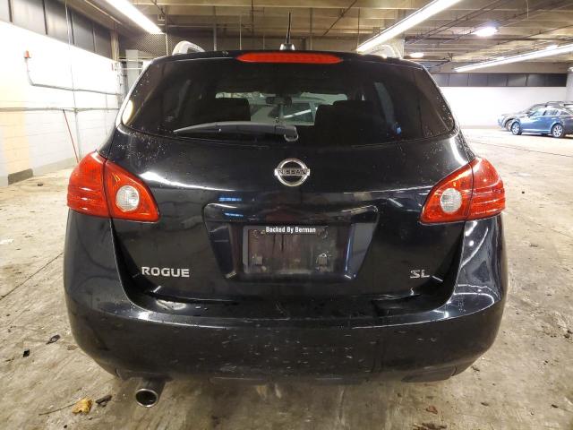 JN8AS58T18W302985 - 2008 NISSAN ROGUE S BLACK photo 6