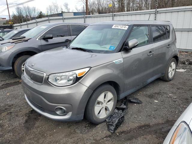 KNDJP3AE3G7014732 - 2016 KIA SOUL EV GRAY photo 1