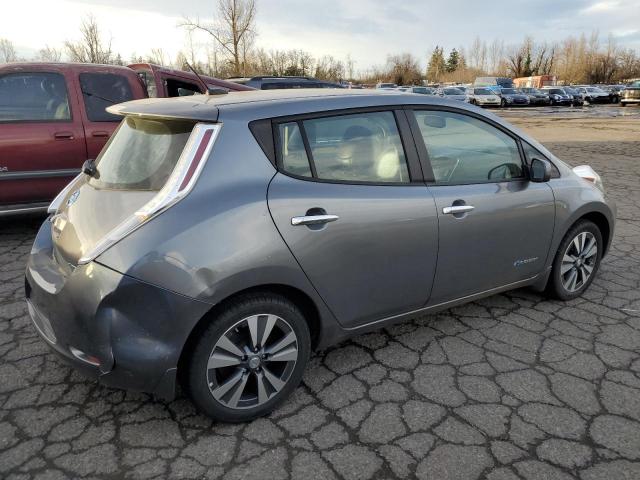 1N4AZ0CP7FC306029 - 2015 NISSAN LEAF S SILVER photo 3