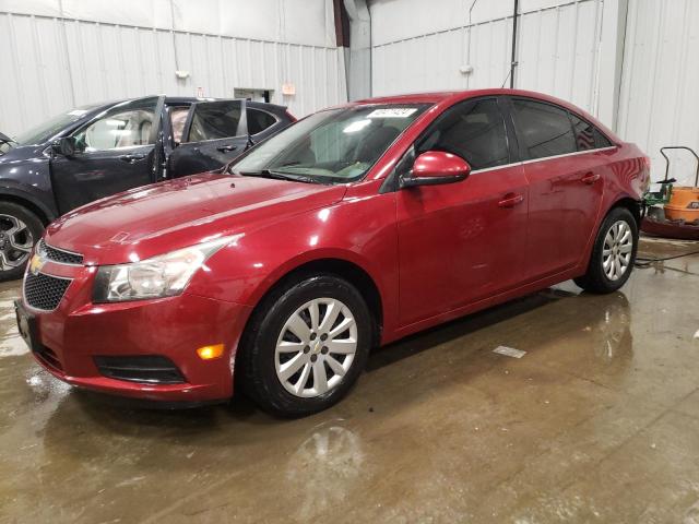 1G1PF5S99B7102938 - 2011 CHEVROLET CRUZE LT RED photo 1