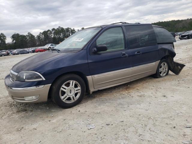 2FMZA534X3BA93480 - 2003 FORD WINDSTAR SEL BLUE photo 1