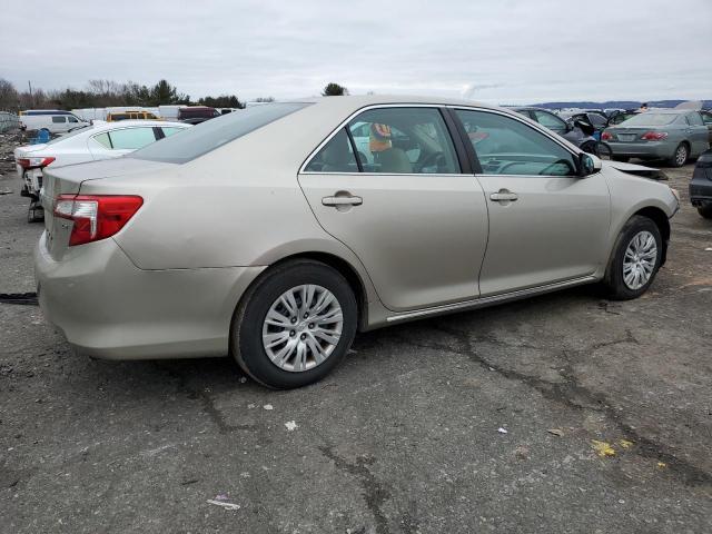 4T4BF1FK7ER351821 - 2014 TOYOTA CAMRY L BEIGE photo 3