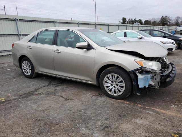 4T4BF1FK7ER351821 - 2014 TOYOTA CAMRY L BEIGE photo 4