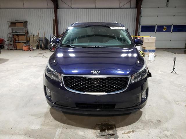 KNDMC5C10J6351032 - 2018 KIA SEDONA EX BLUE photo 5