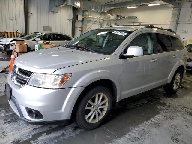 3C4PDCCG2DT637624 - 2013 DODGE JOURNEY SXT SILVER photo 1