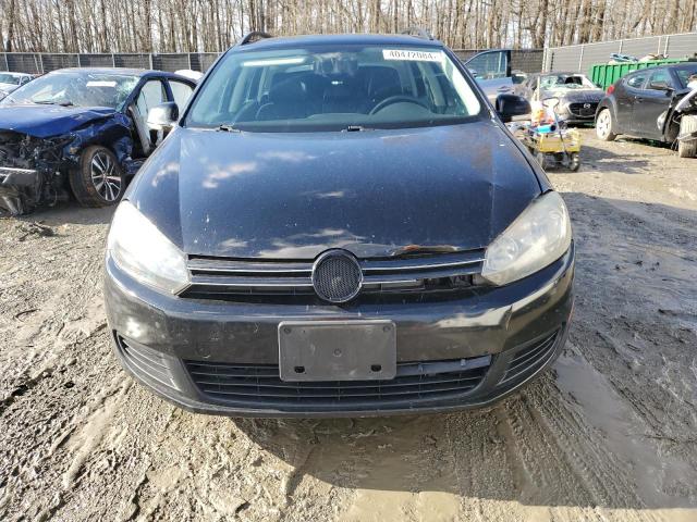 3VWPL7AJ4CM691151 - 2012 VOLKSWAGEN JETTA TDI BLACK photo 5