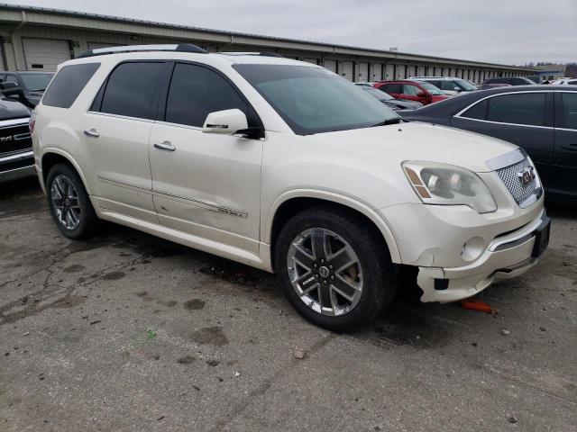 1GKKVTED4CJ390207 - 2012 GMC ACADIA DENALI WHITE photo 4