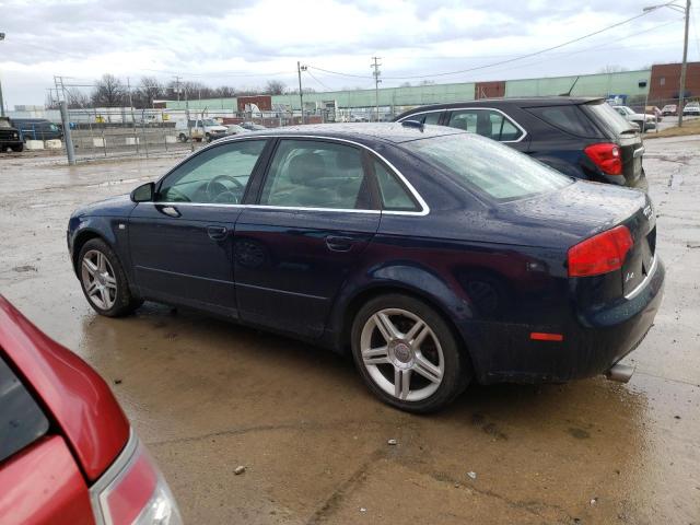 WAUDF78E46A043037 - 2006 AUDI A4 2.0T QUATTRO BLUE photo 2