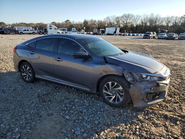 2HGFC2F73JH520659 - 2018 HONDA CIVIC EX GRAY photo 4