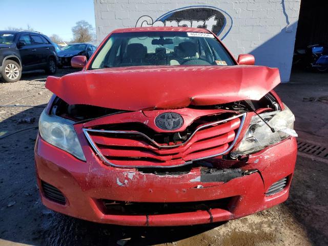 4T4BF3EK3AR063012 - 2010 TOYOTA CAMRY BASE RED photo 5