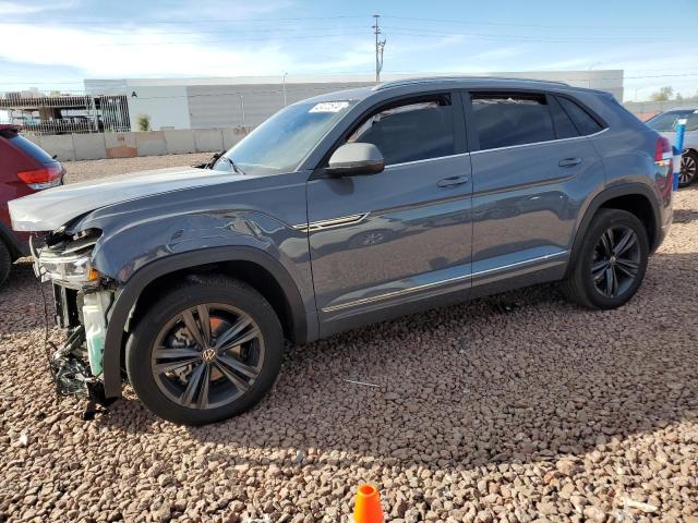 1V2PE2CA0MC231323 - 2021 VOLKSWAGEN ATLAS CROS SE GRAY photo 1