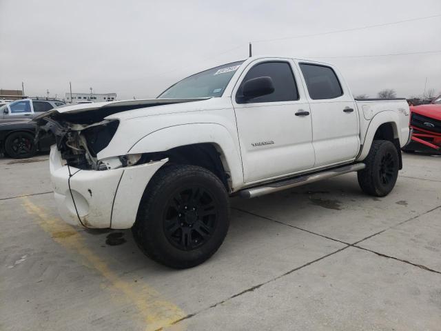 5TEJU62N77Z348036 - 2007 TOYOTA TACOMA DOUBLE CAB PRERUNNER WHITE photo 1