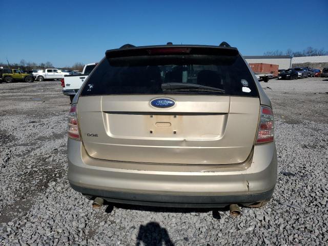 2FMDK36C17BB12440 - 2007 FORD EDGE SE BEIGE photo 6