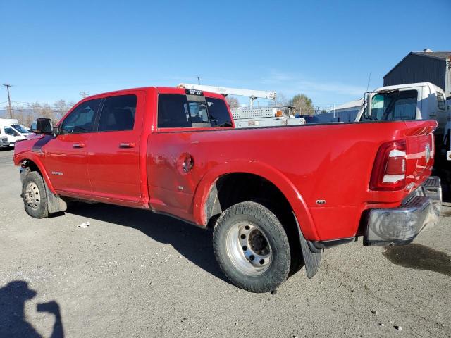 3C63RRJL4LG219776 - 2020 RAM 3500 LARAMIE RED photo 3